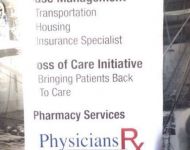 Retractable Banner Physicians RX