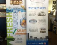 Retractable Banner Carbiz:MSG