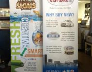 Retractable Banner Carbiz:MSG