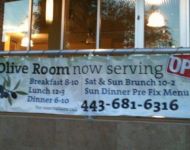 Olive Room Banner